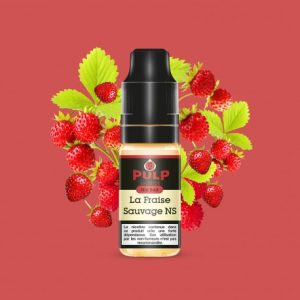 PULP LA FRAISE SAUVAGE SELS DE NICOTINE 10 ML